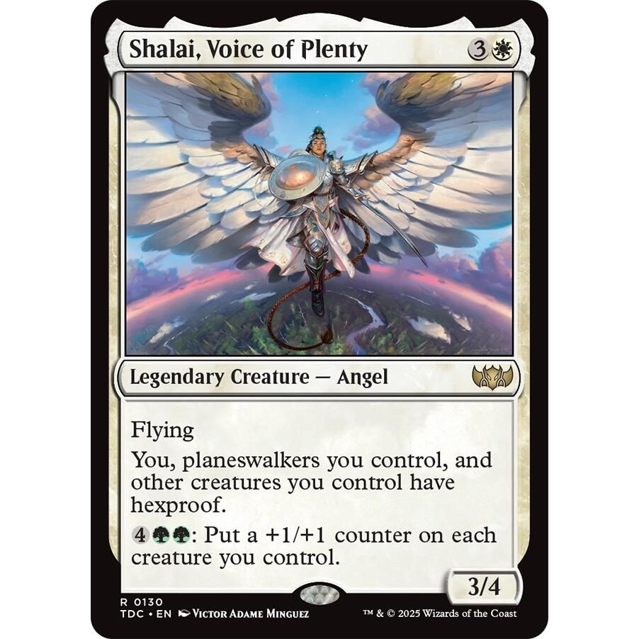 Image for Shalai, Voice of Plenty (130) (TDC) - Magic: The Gathering