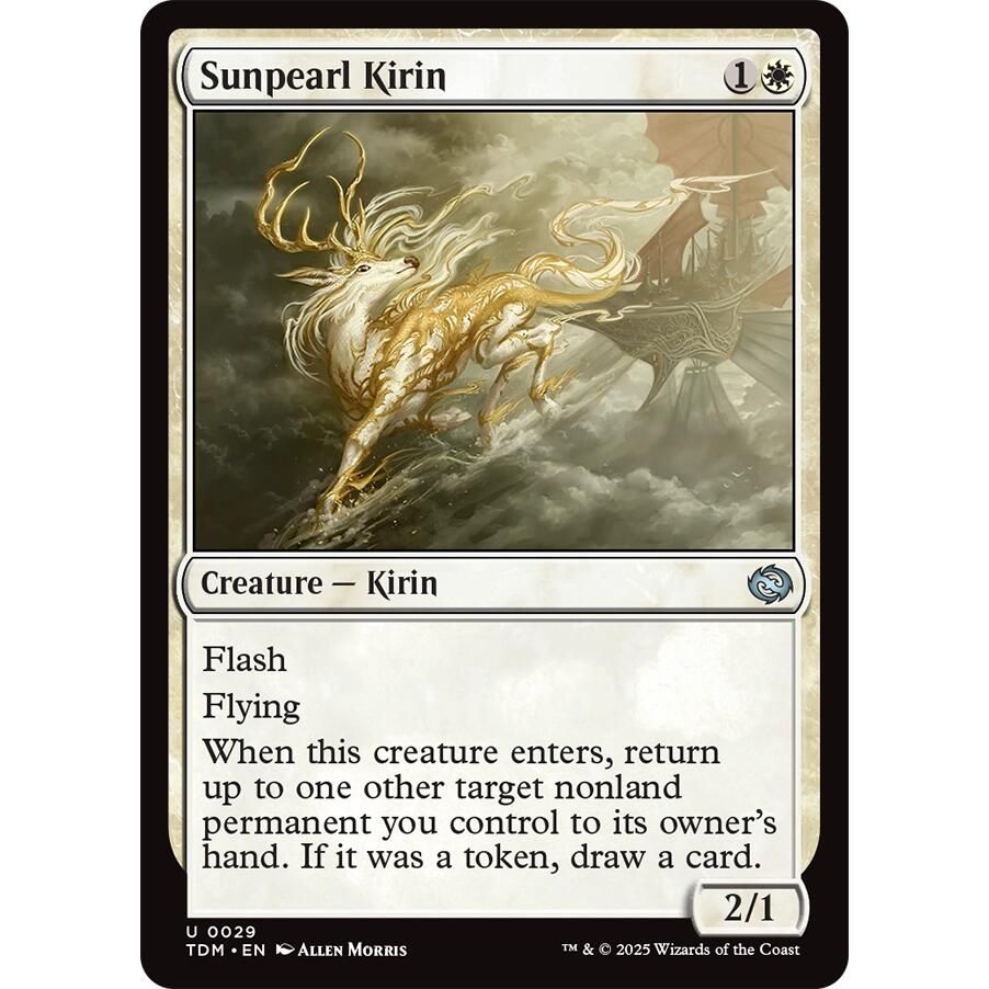 Image for Sunpearl Kirin (29) (TDM) - Magic: The Gathering