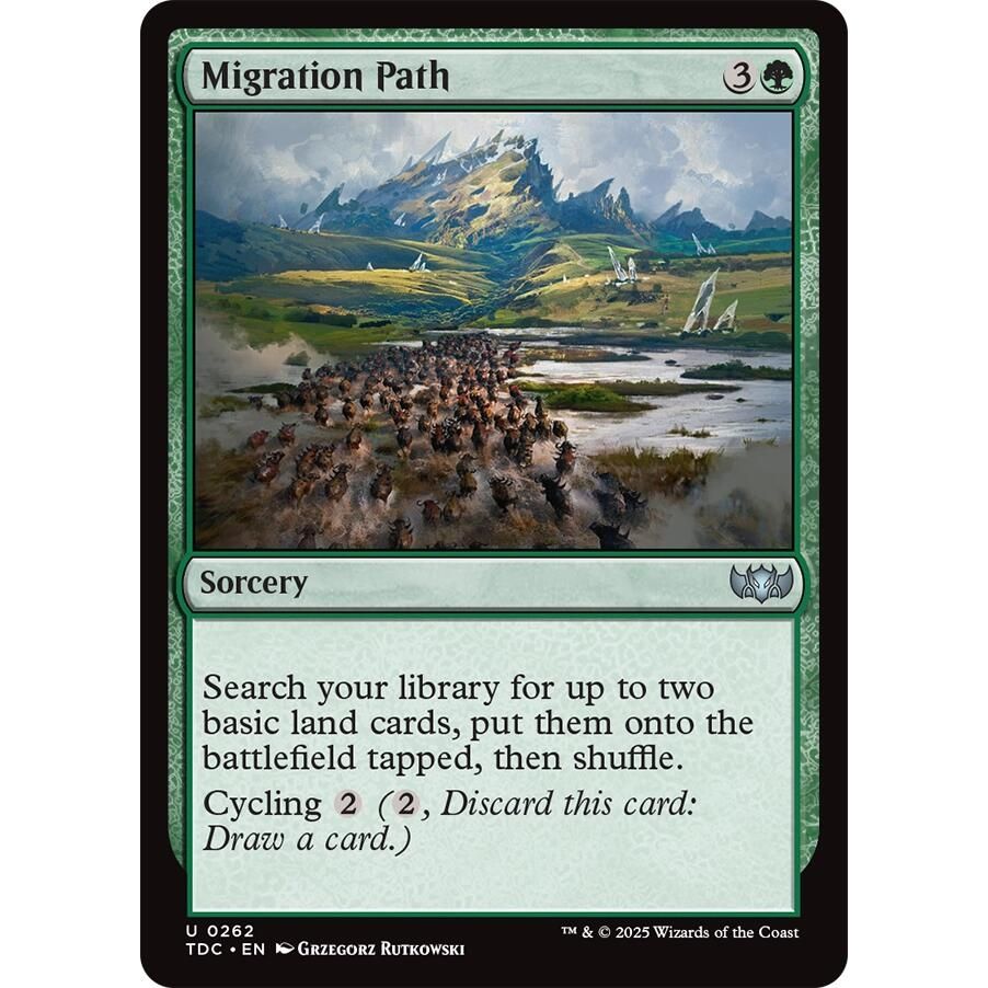 Image for Migration Path (262) (TDC) - Magic: The Gathering
