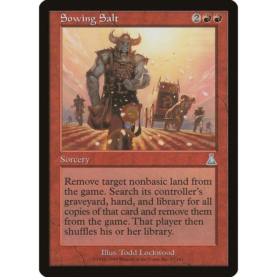 Image for Sowing Salt (97) (UDS) - Magic: The Gathering