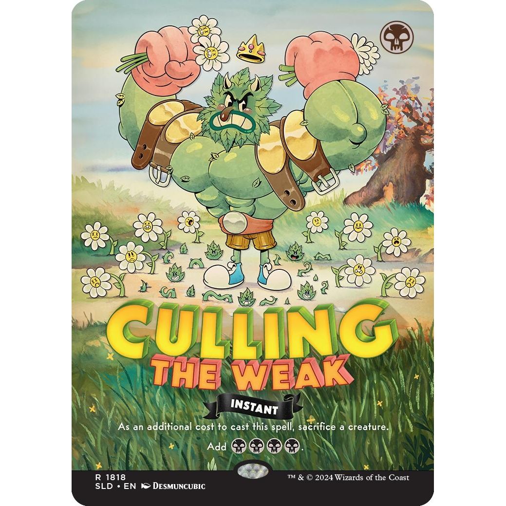 Image for Culling the Weak (1818) (SLD) - Magic: The Gathering