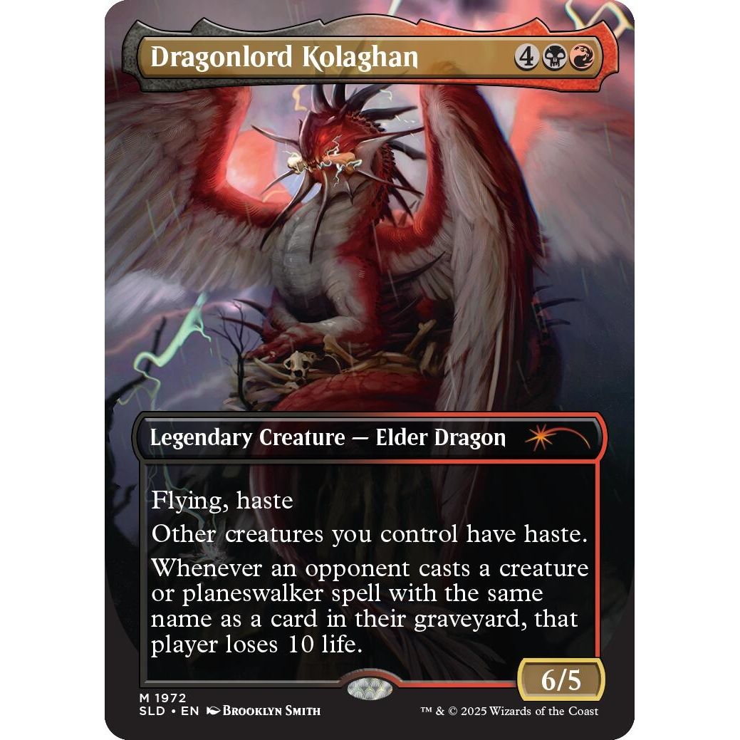 Image for Dragonlord Kolaghan (1972) (1972) (SLD) - Magic: The Gathering