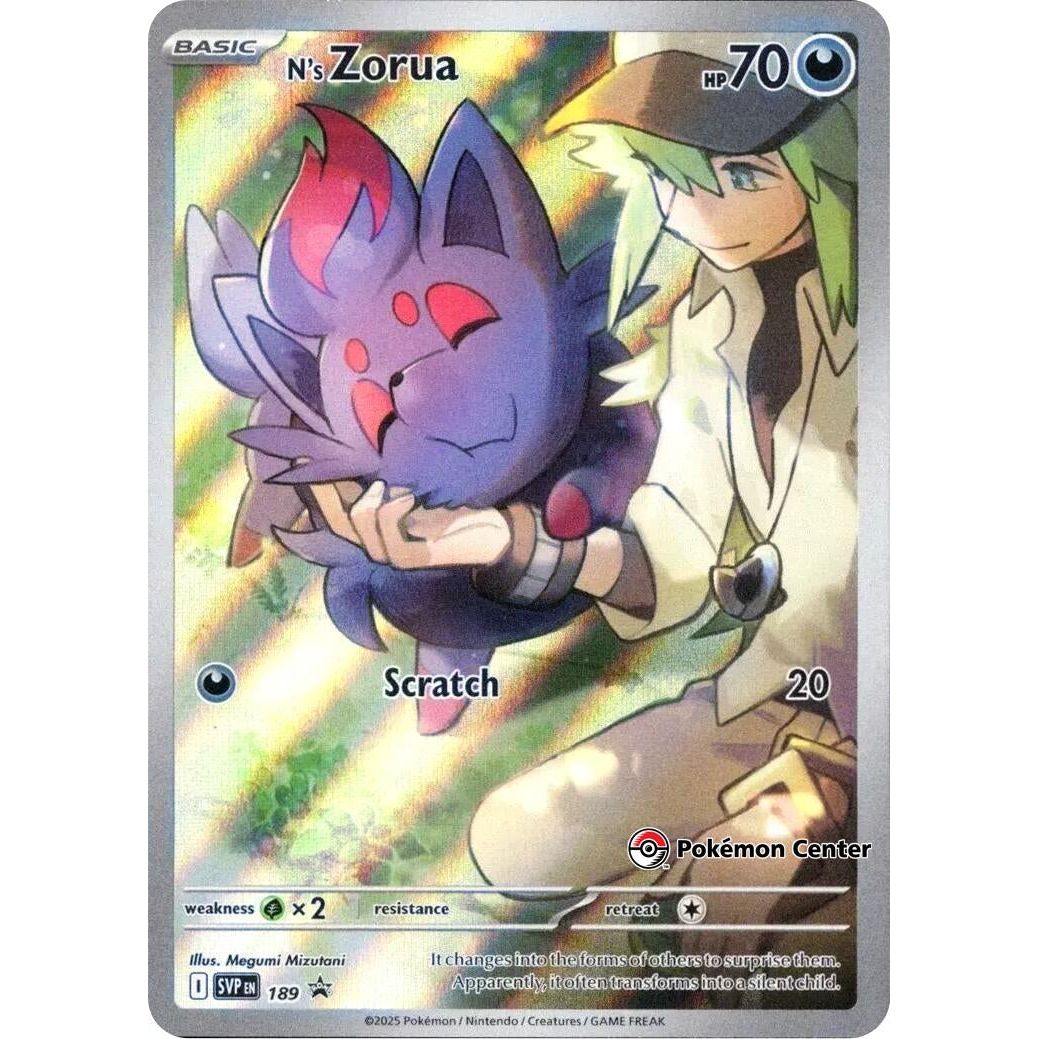 Image for N's Zorua - 189 (Pokemon Center Exclusive) (189) (SVP) - Pokemon