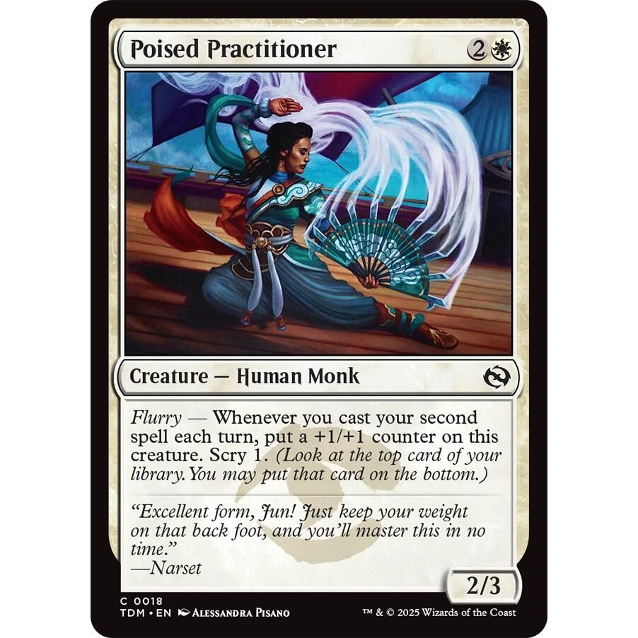 Image for Poised Practitioner (18) (TDM) - Magic: The Gathering