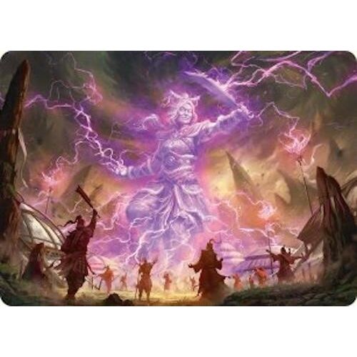 Image for Smile at Death Art Card (4/54) (4) (AATDM) - Magic: The Gathering