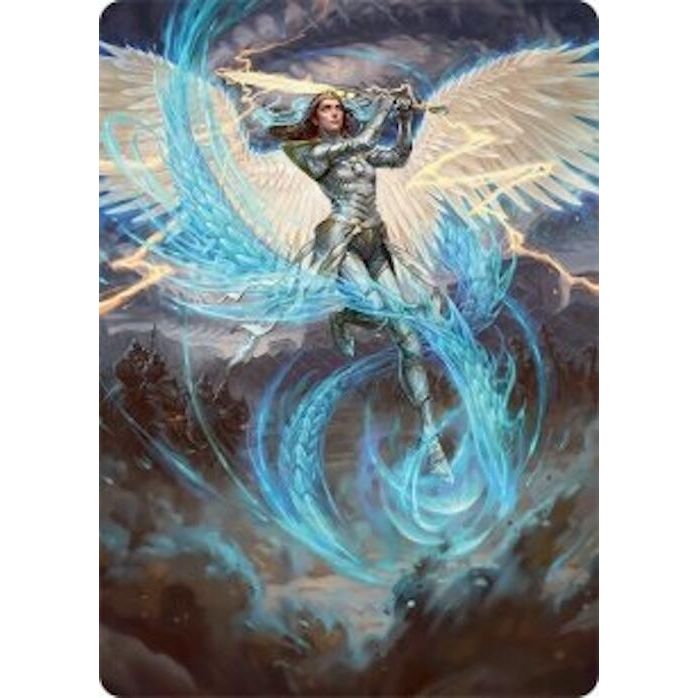 Image for Elspeth, Storm Slayer Art Card (49/54) (49) (AATDM) - Magic: The Gathering