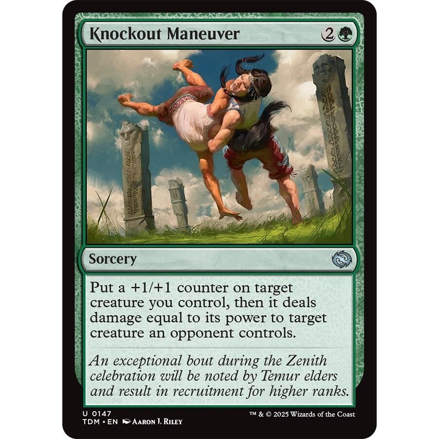 Image for Knockout Maneuver (147) (TDM) - Magic: The Gathering