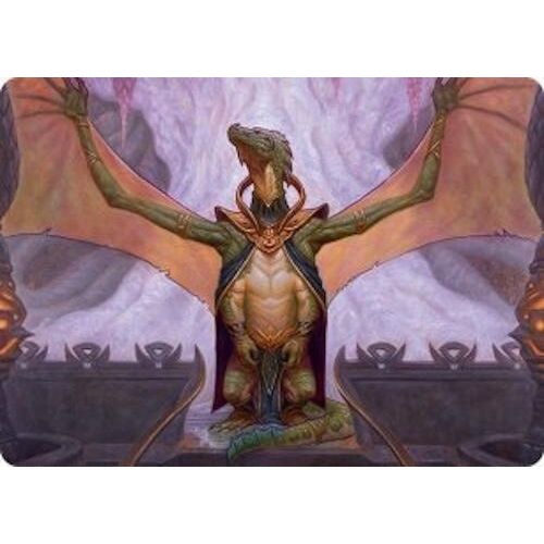 Image for Kheru Goldkeeper Art Card (36/54) (36) (AATDM) - Magic: The Gathering
