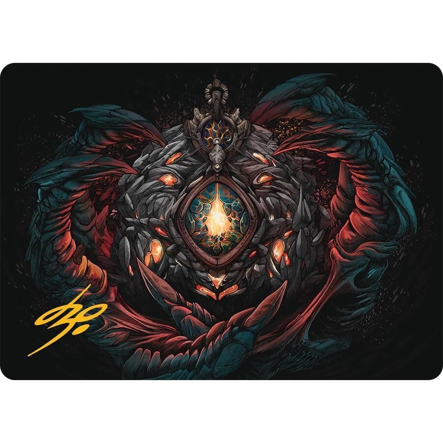 Image for Mox Jasper Art Card (41/54) (Gold-Stamped Signature) (41) (AATDM) - Magic: The Gathering