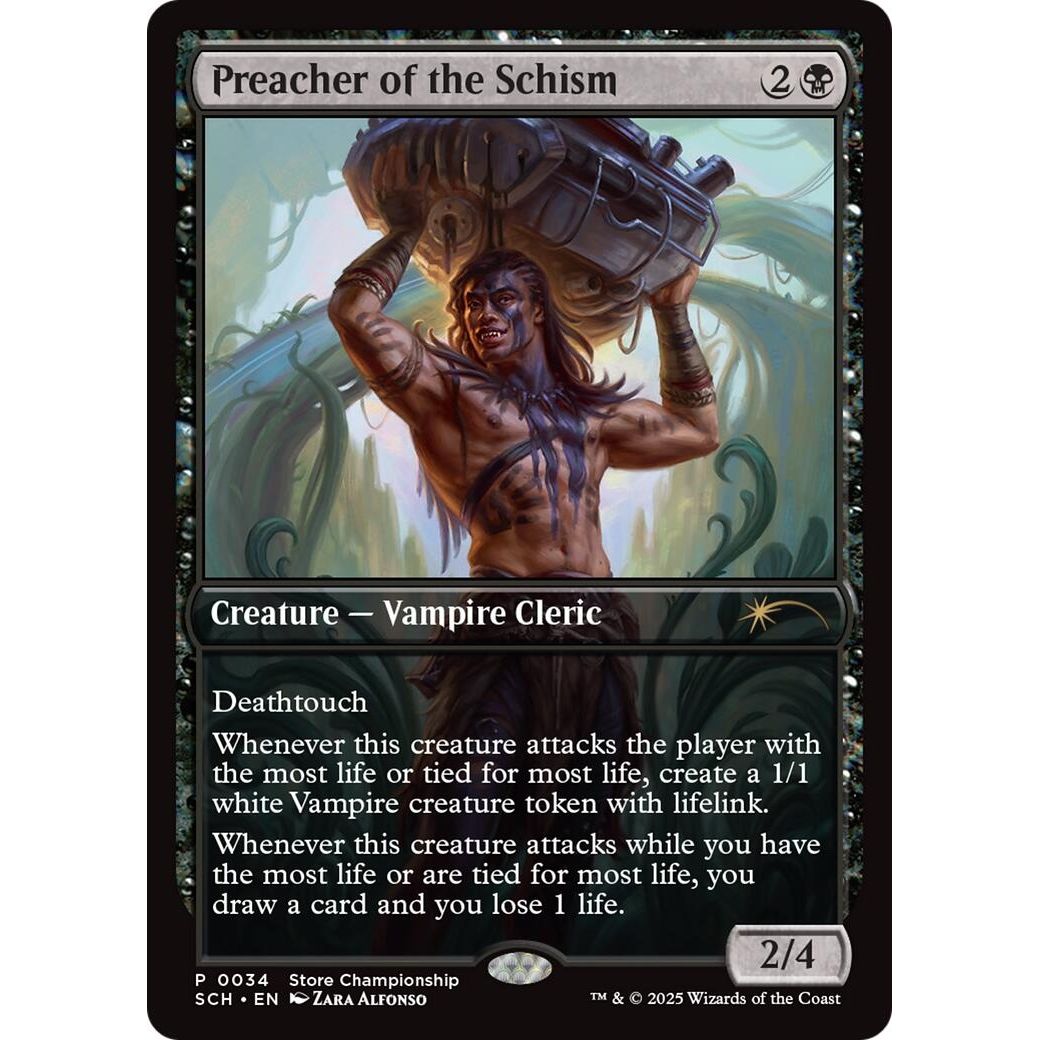 Image for Preacher of the Schism (34) (GAME) - Magic: The Gathering