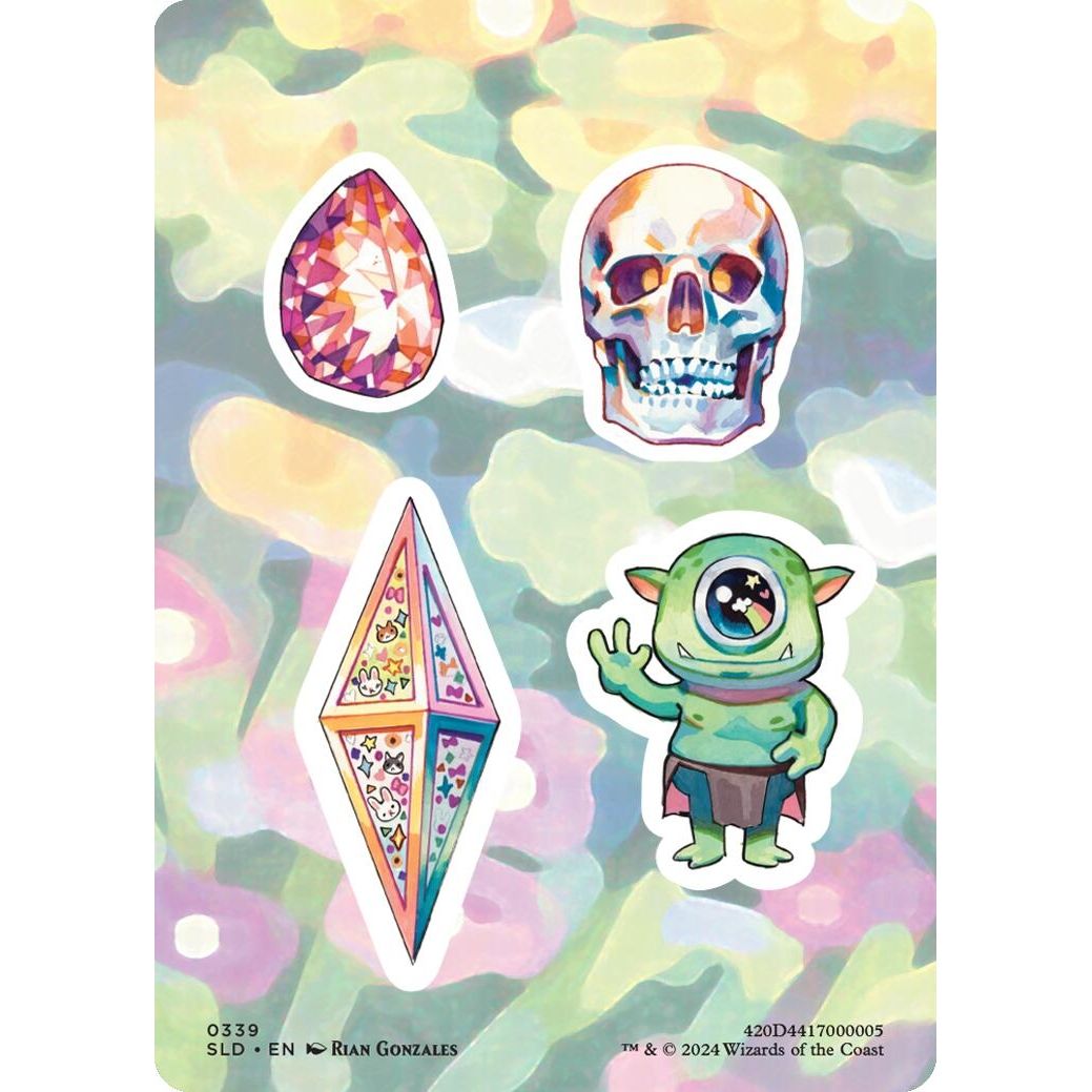 Image for Sticker Sheet (0339) (339) (SLD) - Magic: The Gathering