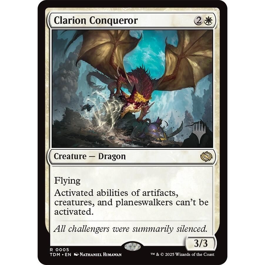 Image for Clarion Conqueror (5) (PPTDM) - Magic: The Gathering