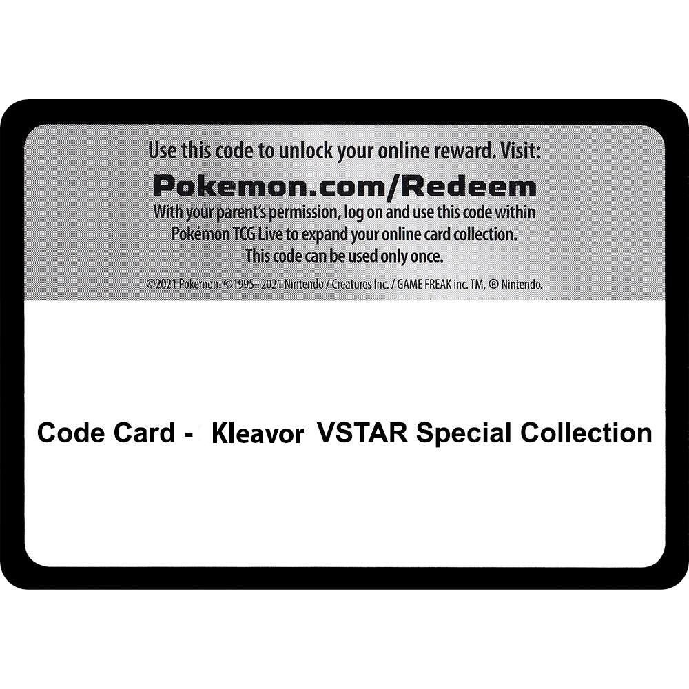 Image for Code Card - Kleavor VSTAR Special Collection (MCAP) - Pokemon