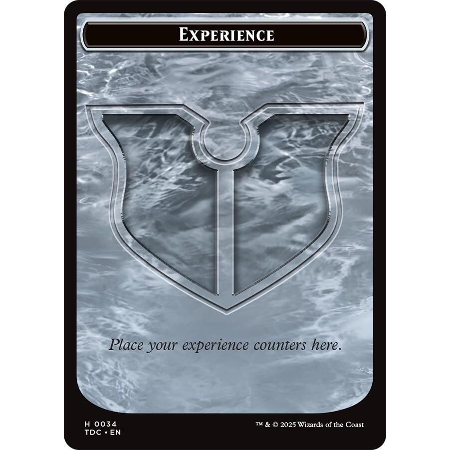 Image for Experience // Treasure Double-Sided Token (34 // 16) (TDC) - Magic: The Gathering