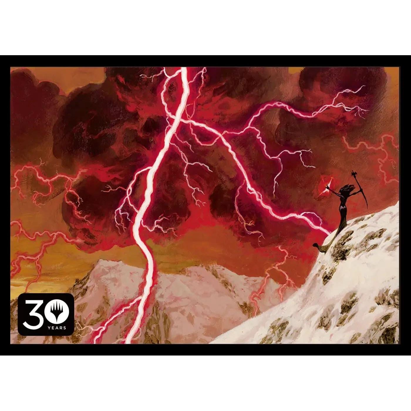 Image for 30th Anniversary: Lightning Bolt Limited Card Sleeves for Magic (80-Pack) - Card Sleeves