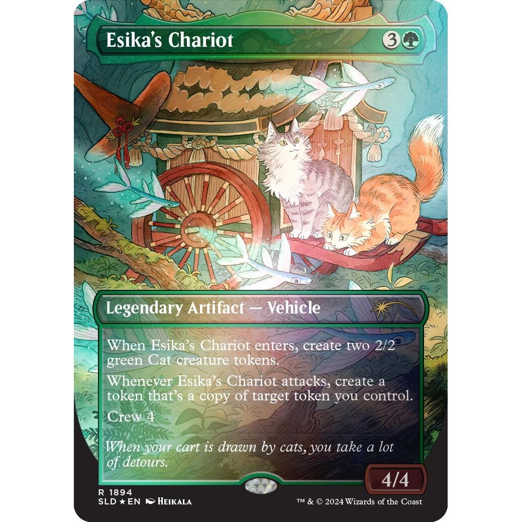 Image for Esika's Chariot (Rainbow Foil) (1894) (SLD) - Magic: The Gathering
