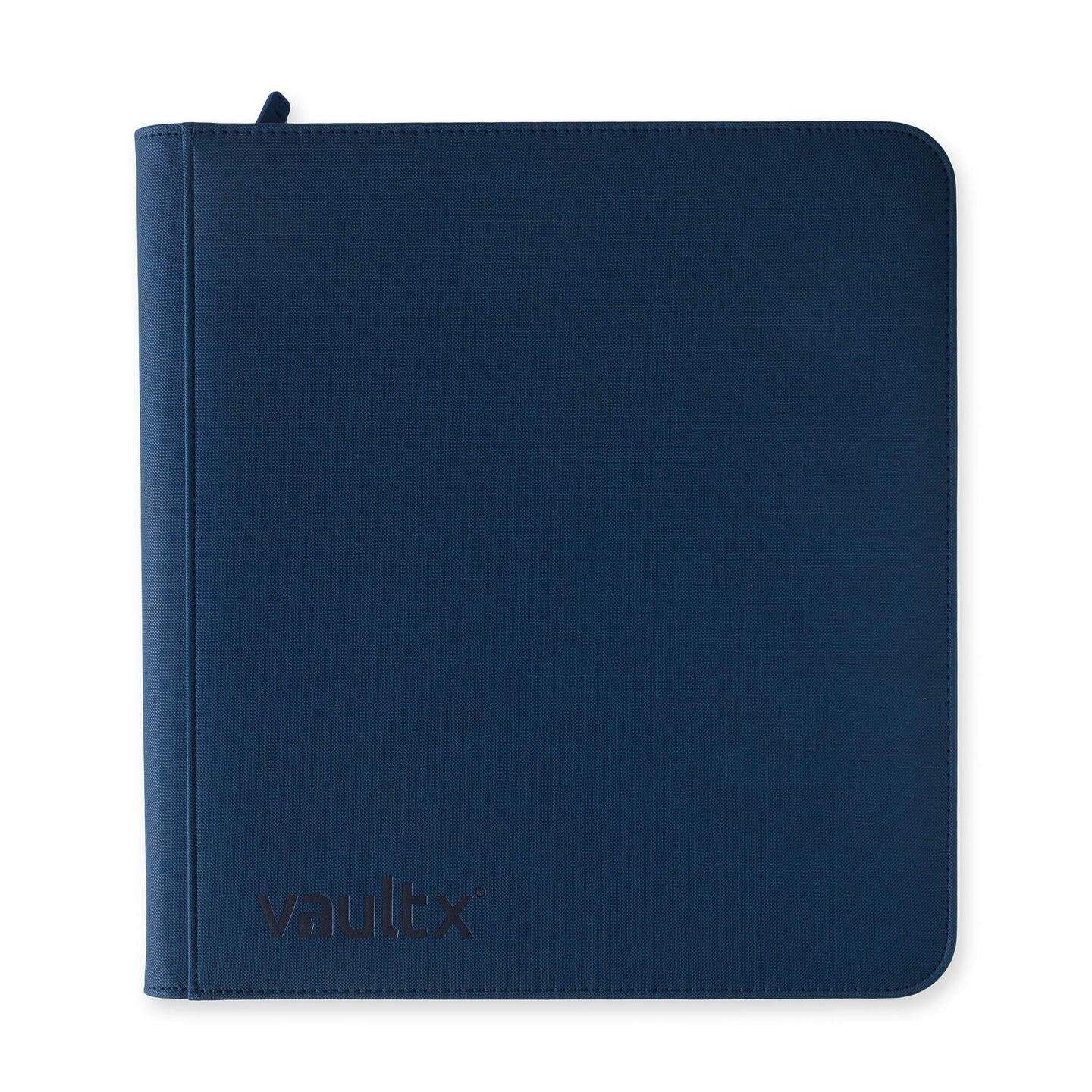 Image for Vault X Zip Binder Exo-Tec - Blue 12 Pocket - Storage Albums
