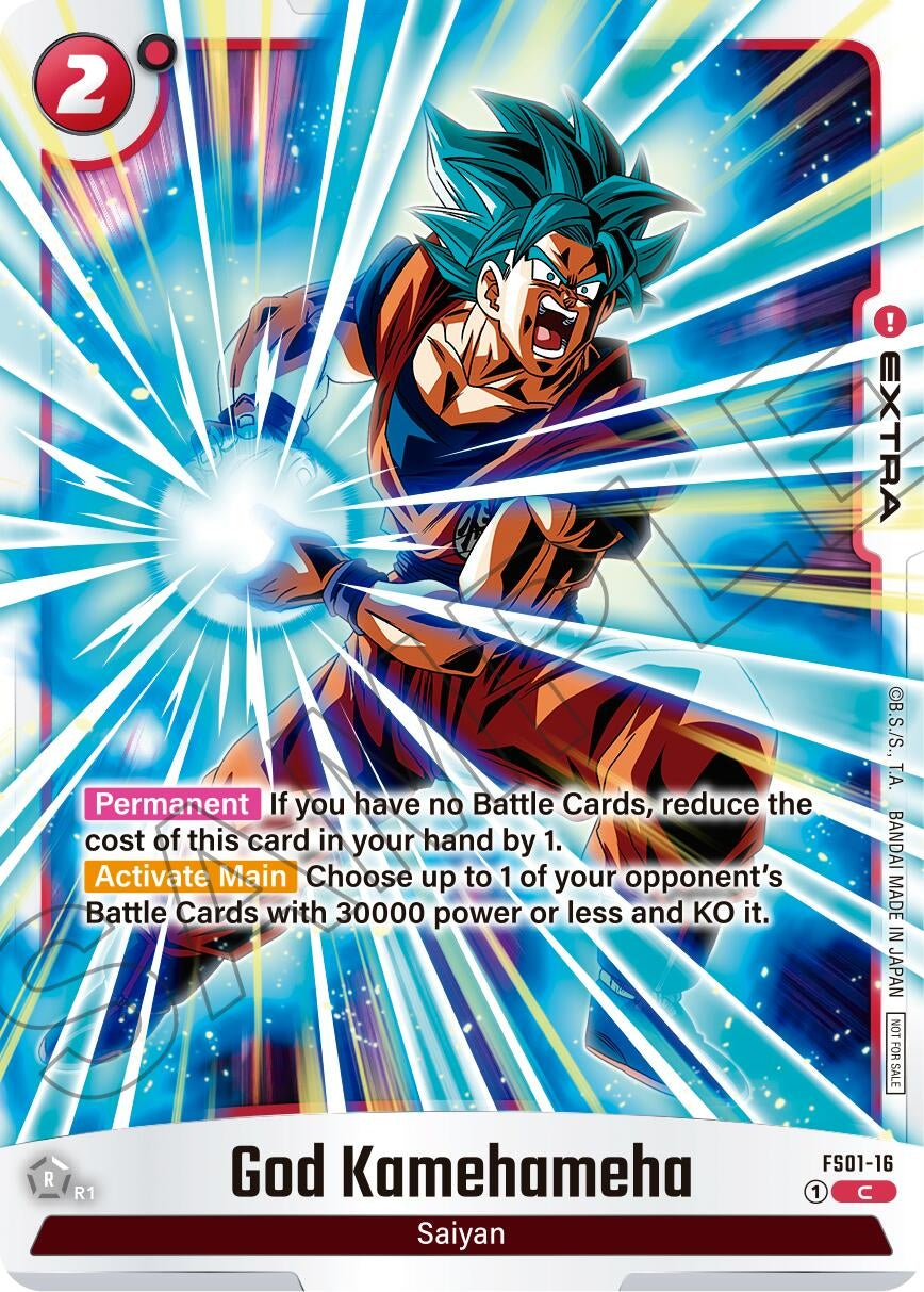 Image for God Kamehameha (Limited Pack 01) (FS01-16) (DBSFW_TPR) - Dragon Ball Super: Fusion World