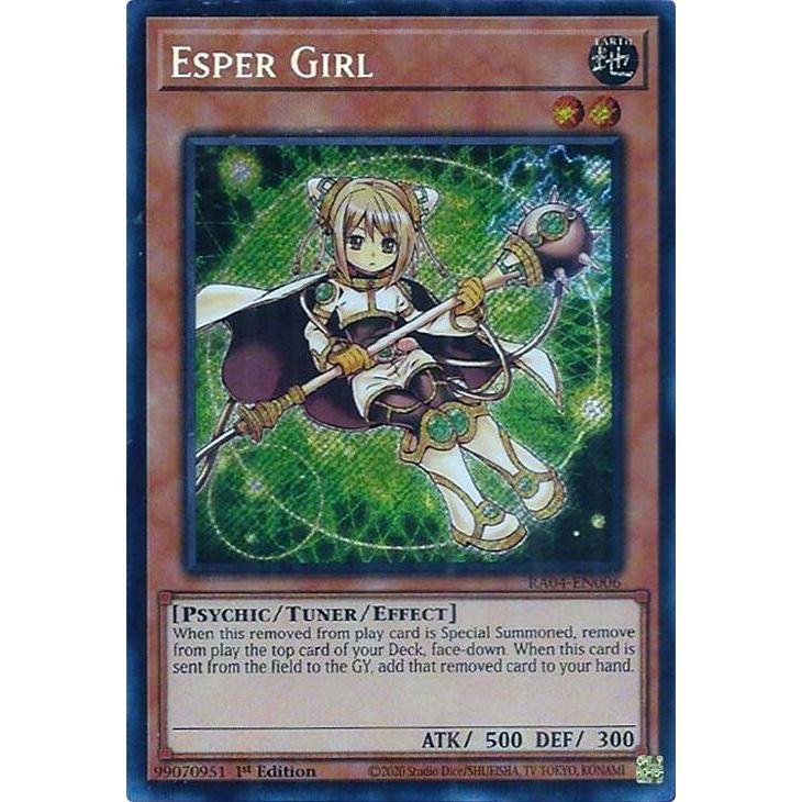 Image for Esper Girl (Secret Rare) (RA04-EN006) - YuGiOh