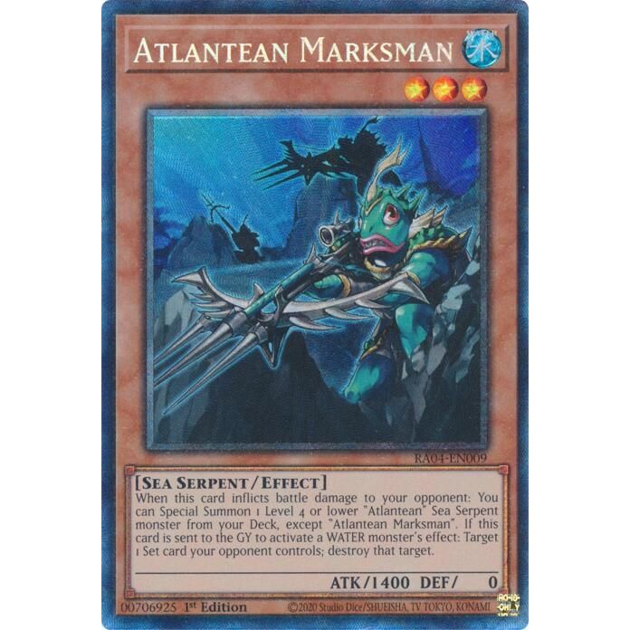 Image for Atlantean Marksman (PCR) (RA04-EN009) - YuGiOh