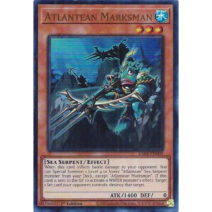 Image for Atlantean Marksman (UR) (RA04-EN009) - YuGiOh