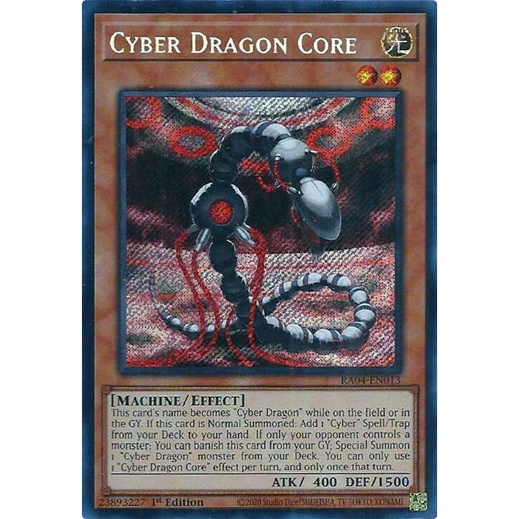 Image for Cyber Dragon Core (Secret Rare) (RA04-EN013) - YuGiOh