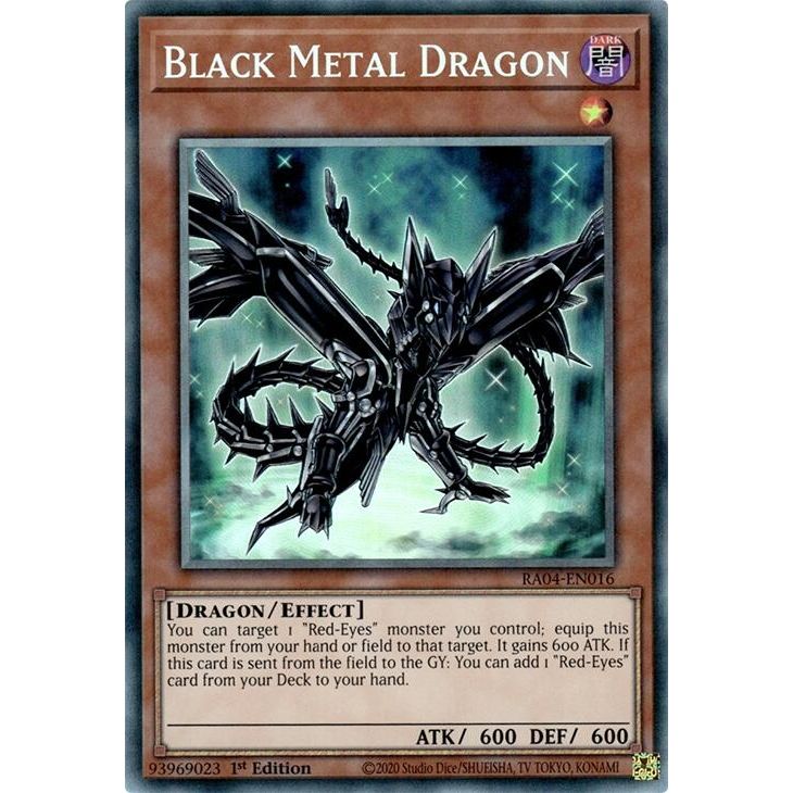 Image for Black Metal Dragon (PCR) (RA04-EN016) - YuGiOh