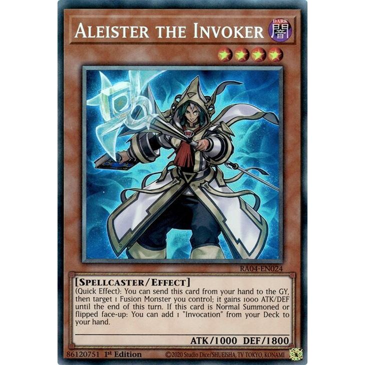 Image for Aleister the Invoker (Alternate Art) (PCR) (RA04-EN024) - YuGiOh