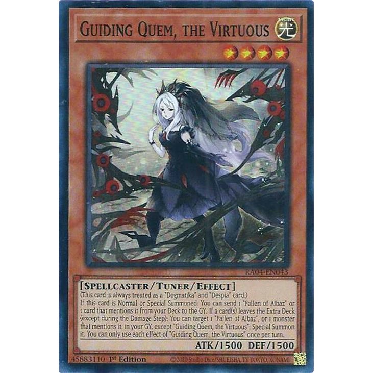 Image for Guiding Quem, the Virtuous (RA04-EN043) - YuGiOh