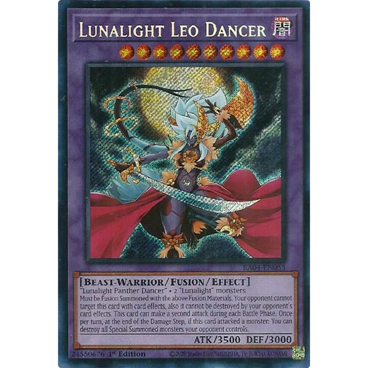 Image for Lunalight Leo Dancer (Secret Rare) (RA04-EN053) - YuGiOh