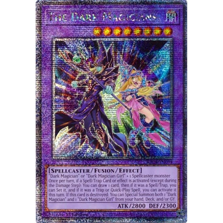 Image for The Dark Magicians (Quarter Century Secret Rare) (RA04-EN054) - YuGiOh