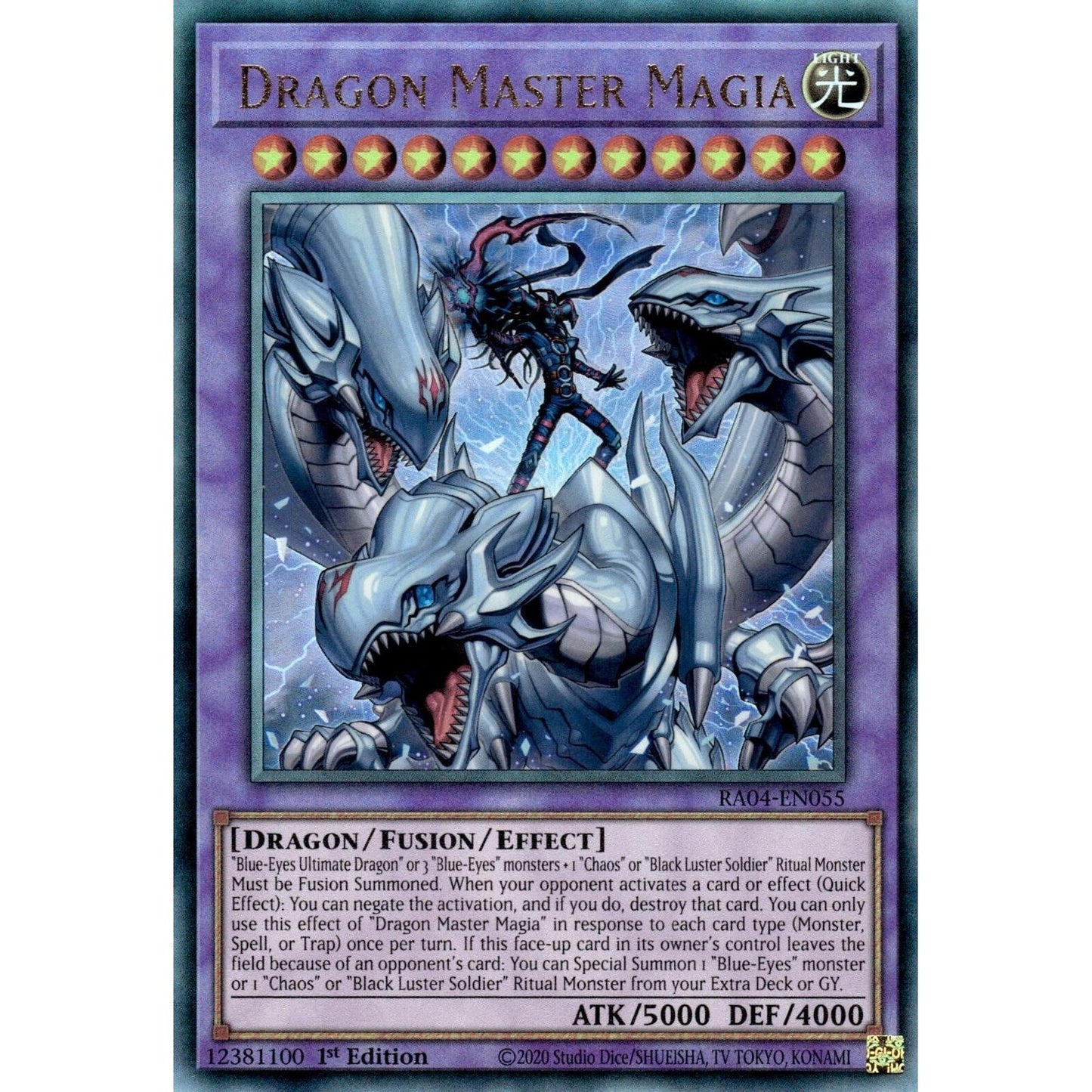 Image for Dragon Master Magia (PUR) (RA04-EN055) - YuGiOh