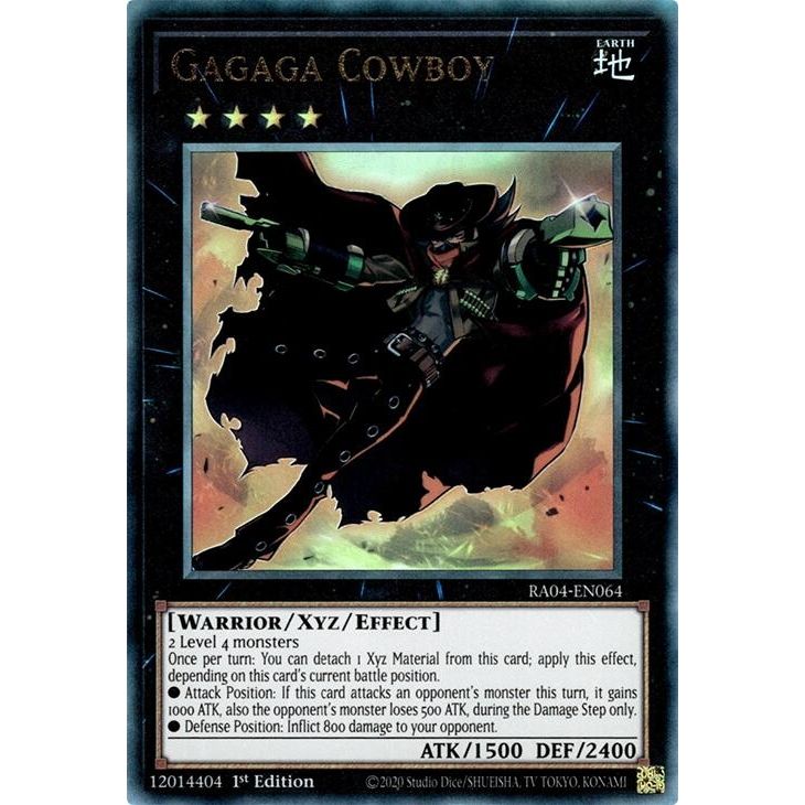 Image for Gagaga Cowboy (PUR) (RA04-EN064) - YuGiOh
