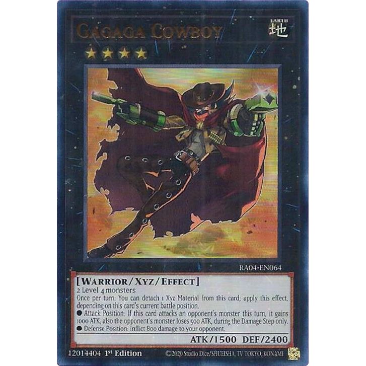 Image for Gagaga Cowboy (UR) (RA04-EN064) - YuGiOh