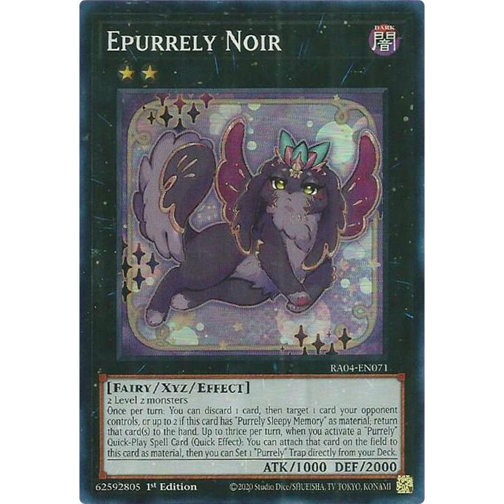 Image for Epurrely Noir (RA04-EN071) - YuGiOh