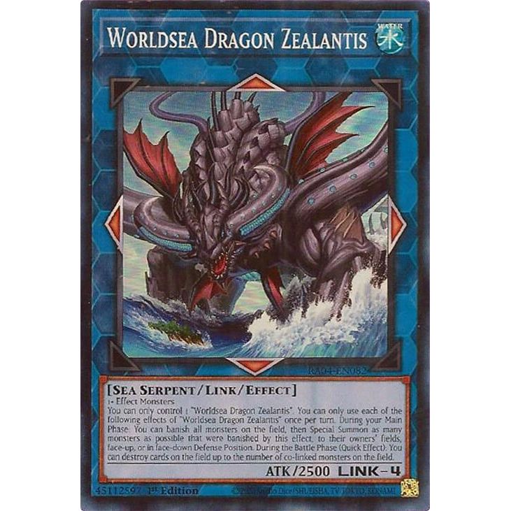 Image for Worldsea Dragon Zealantis (RA04-EN082) - YuGiOh