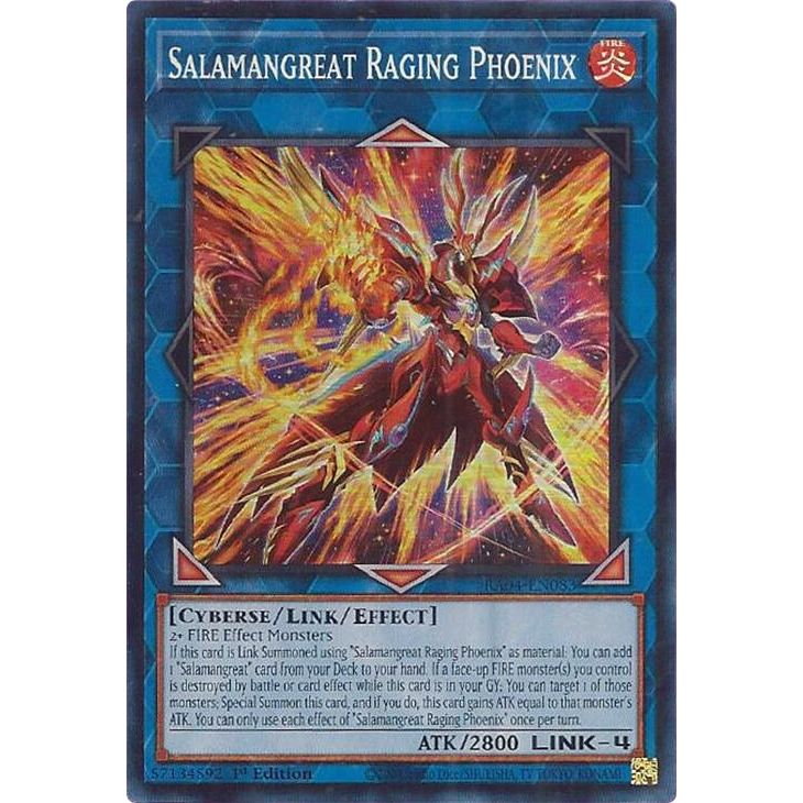 Image for Salamangreat Raging Phoenix (RA04-EN083) - YuGiOh