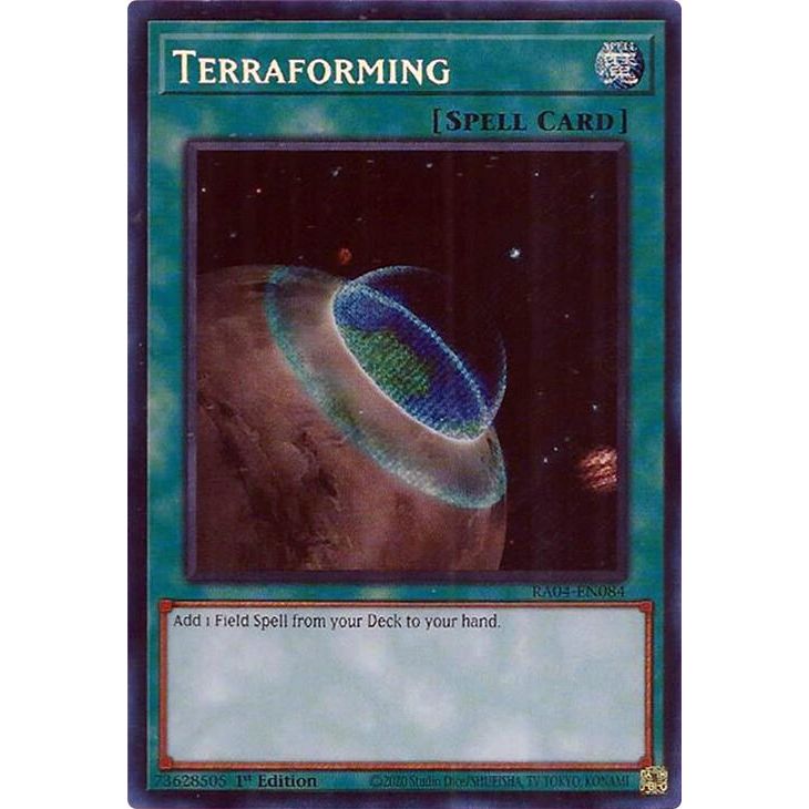 Image for Terraforming (Secret Rare) (RA04-EN084) - YuGiOh