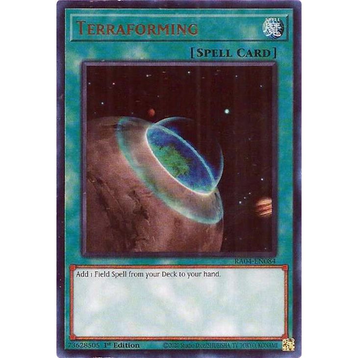 Image for Terraforming (UR) (RA04-EN084) - YuGiOh