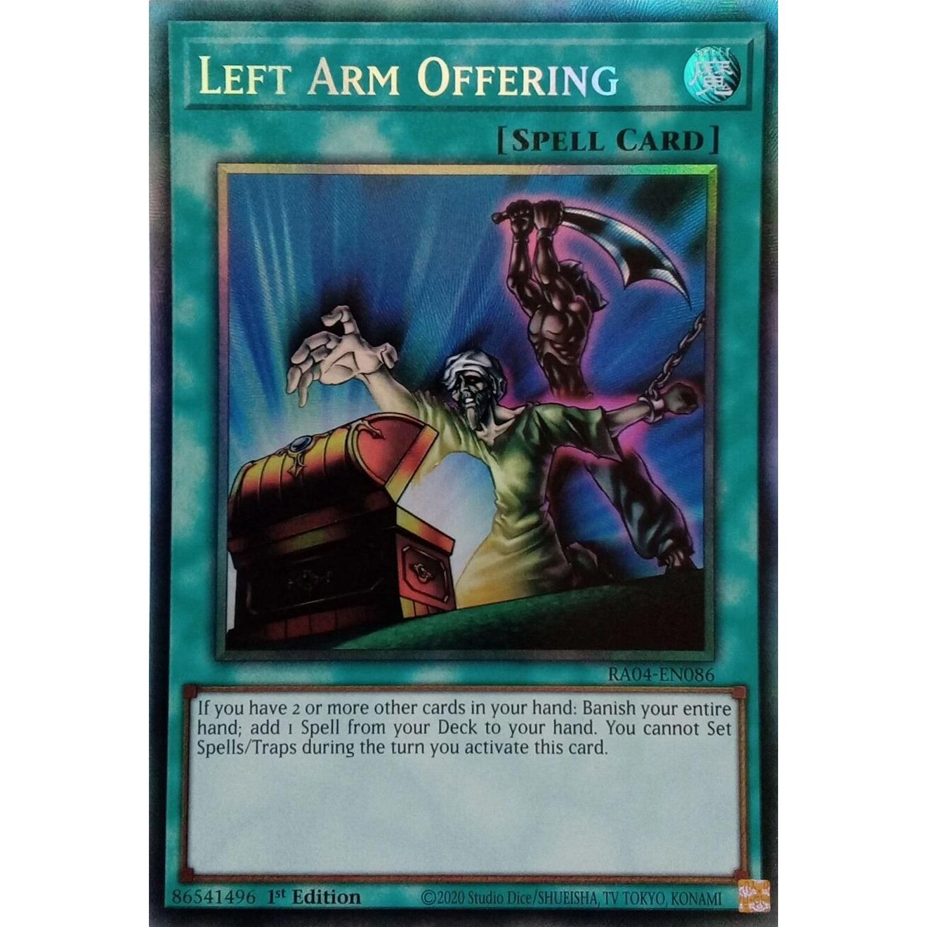 Image for Left Arm Offering (PCR) (RA04-EN086) - YuGiOh