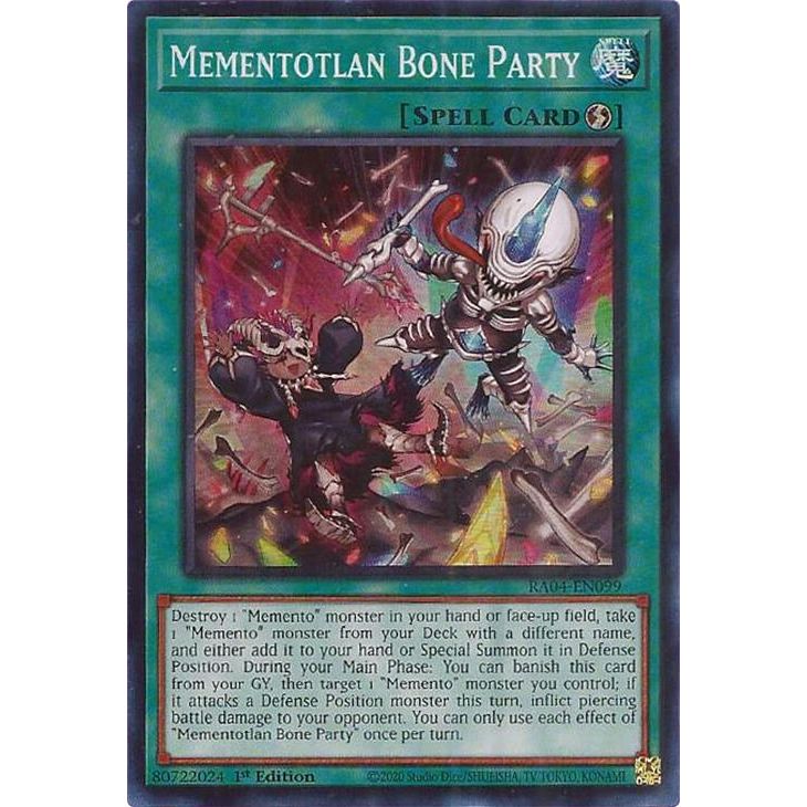 Image for Mementotlan Bone Party (RA04-EN099) - YuGiOh
