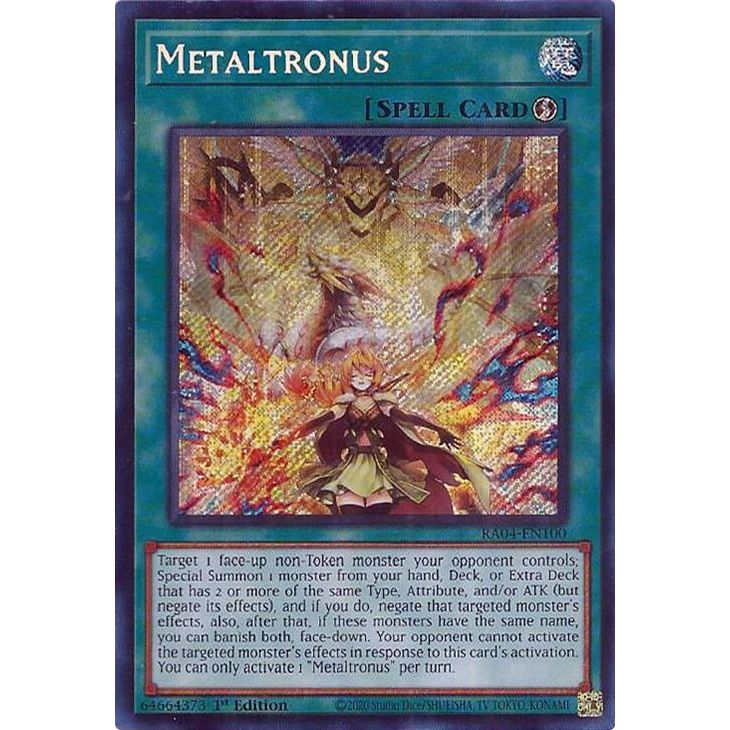 Image for Metaltronus (Secret Rare) (RA04-EN100) - YuGiOh