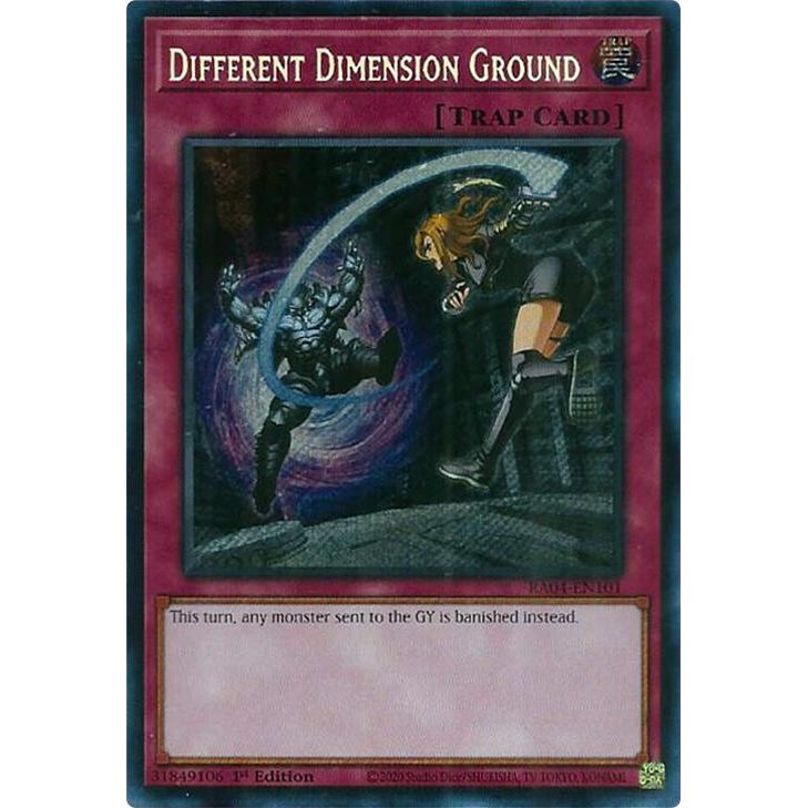 Image for Different Dimension Ground (Secret Rare) (RA04-EN101) - YuGiOh