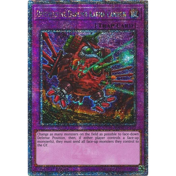 Image for Destructive Daruma Karma Cannon (Quarter Century Secret Rare) (RA04-EN103) - YuGiOh