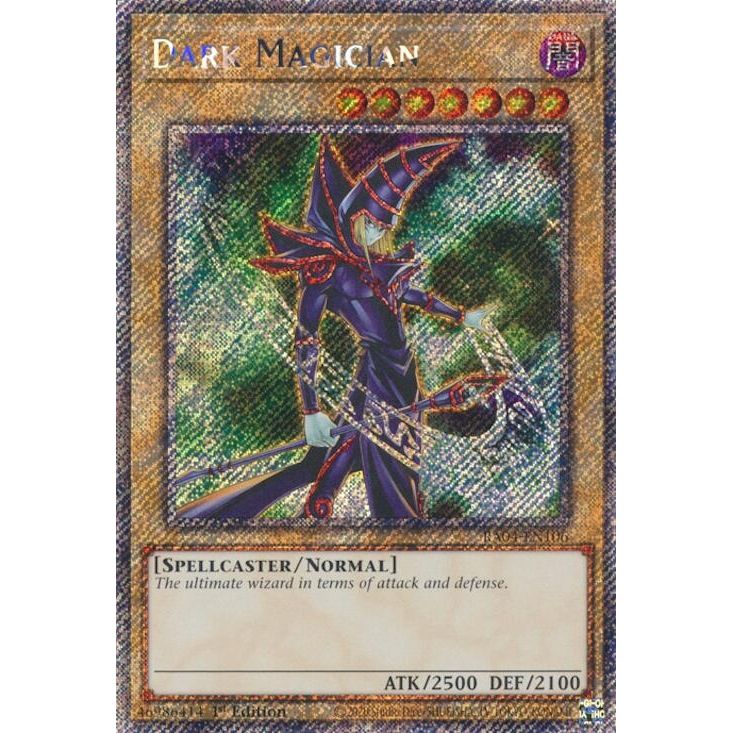 Image for Dark Magician (6th Art) (Platinum Secret Rare) (RA04-EN106) - YuGiOh