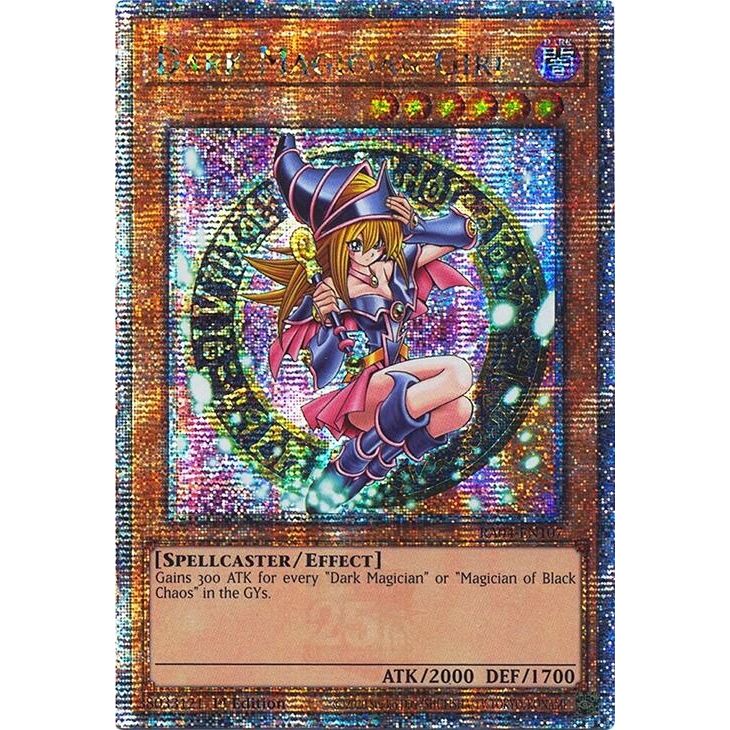 Image for Dark Magician Girl (3rd Art) (Quarter Century Secret Rare) (RA04-EN107) - YuGiOh