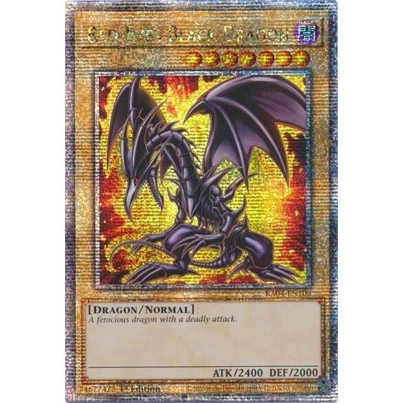 Image for Red-Eyes Black Dragon (7th Art) (Quarter Century Secret Rare) (RA04-EN109) - YuGiOh