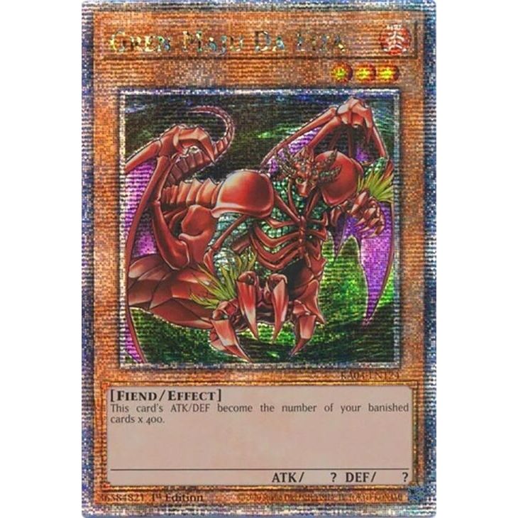Image for Gren Maju Da Eiza (Quarter Century Secret Rare) (RA04-EN124) - YuGiOh