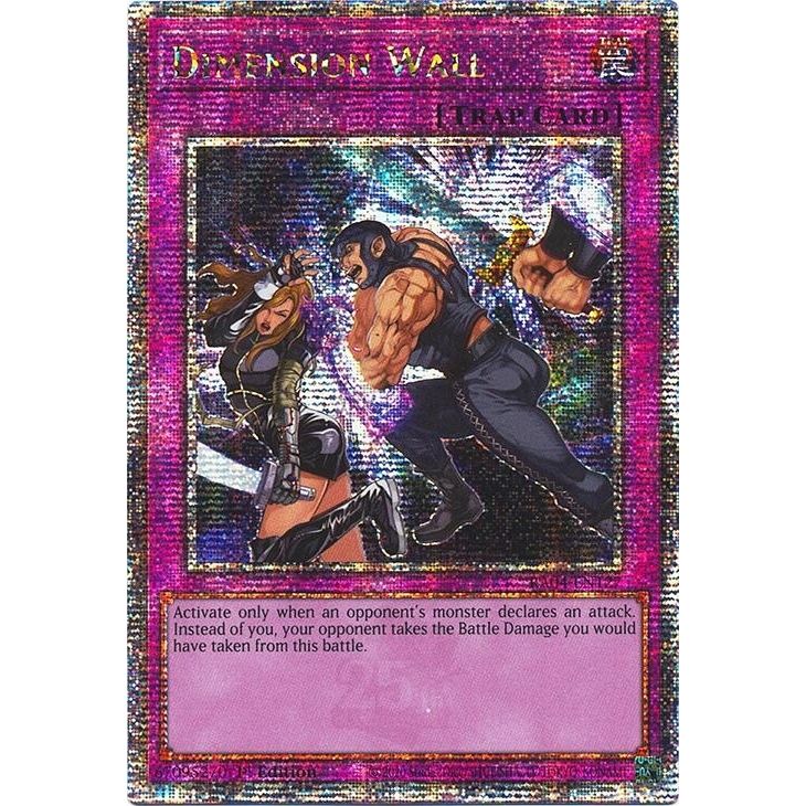 Image for Dimension Wall (Quarter Century Secret Rare) (RA04-EN127) - YuGiOh