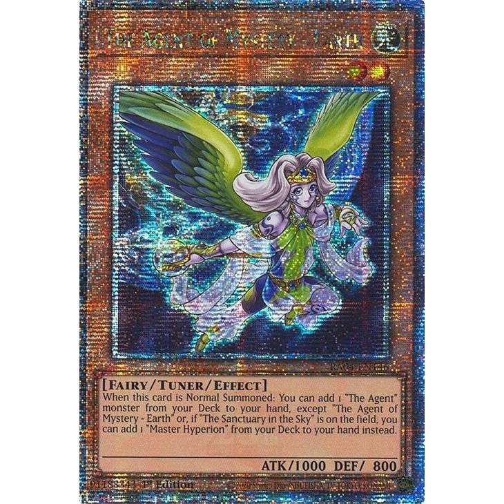 Image for The Agent of Mystery - Earth (Quarter Century Secret Rare) (RA04-EN146) - YuGiOh